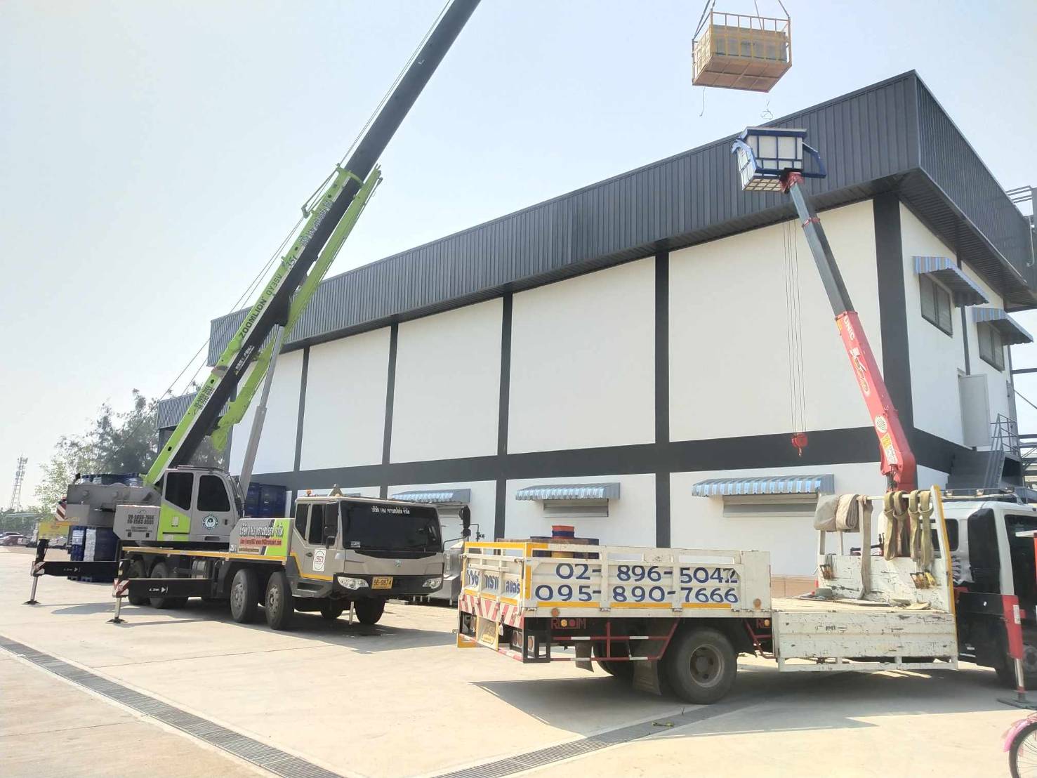 เช่ารถกระเช้าแสมดำ