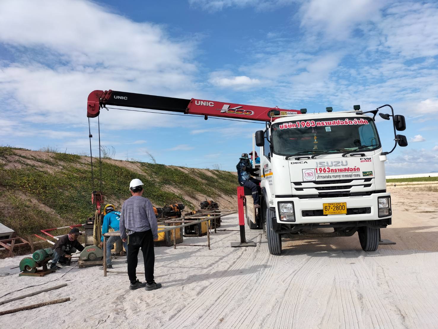 เช่ารถเฮี๊ยบกระทุ่มแบน