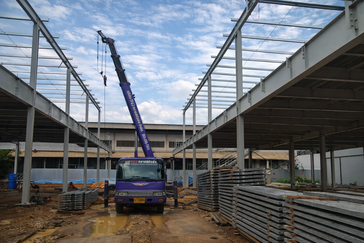 เช่ารถเครนกระทุ่มแบน