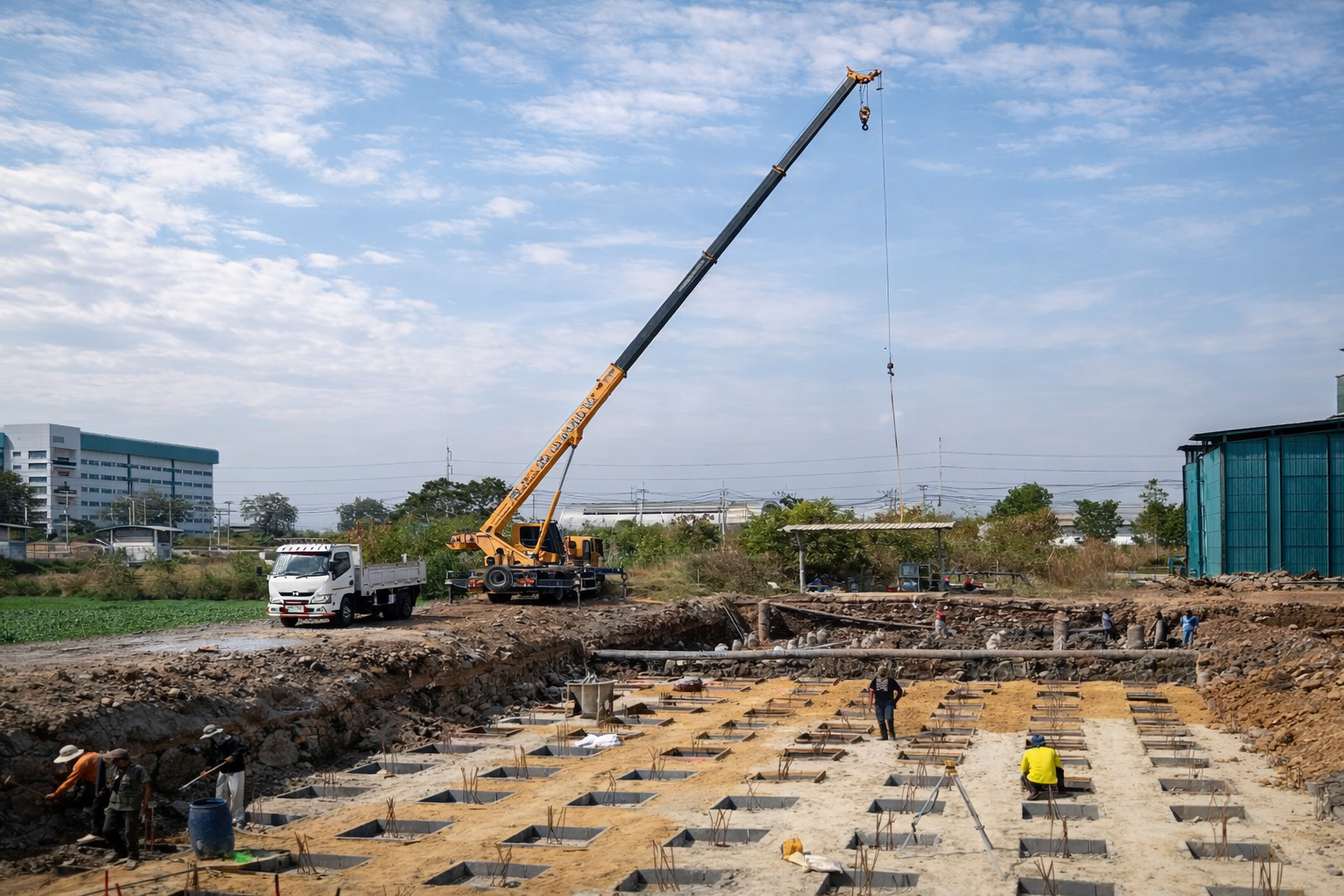 เช่ารถเครนบ้านแพ้ว