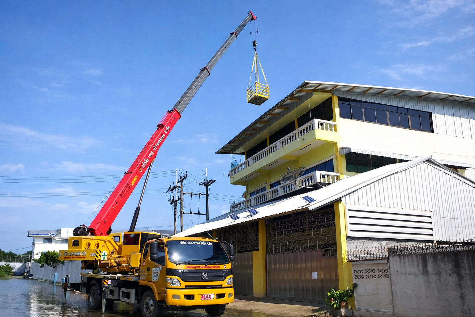 เช่ารถเครนสมุทรสาคร