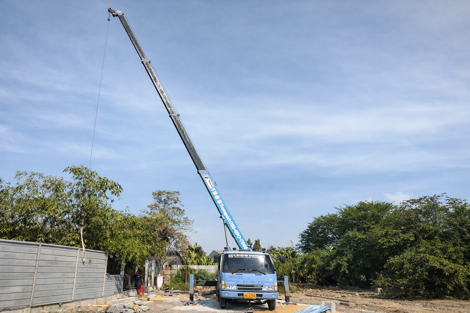 เช่ารถเครนคอกกระบือ