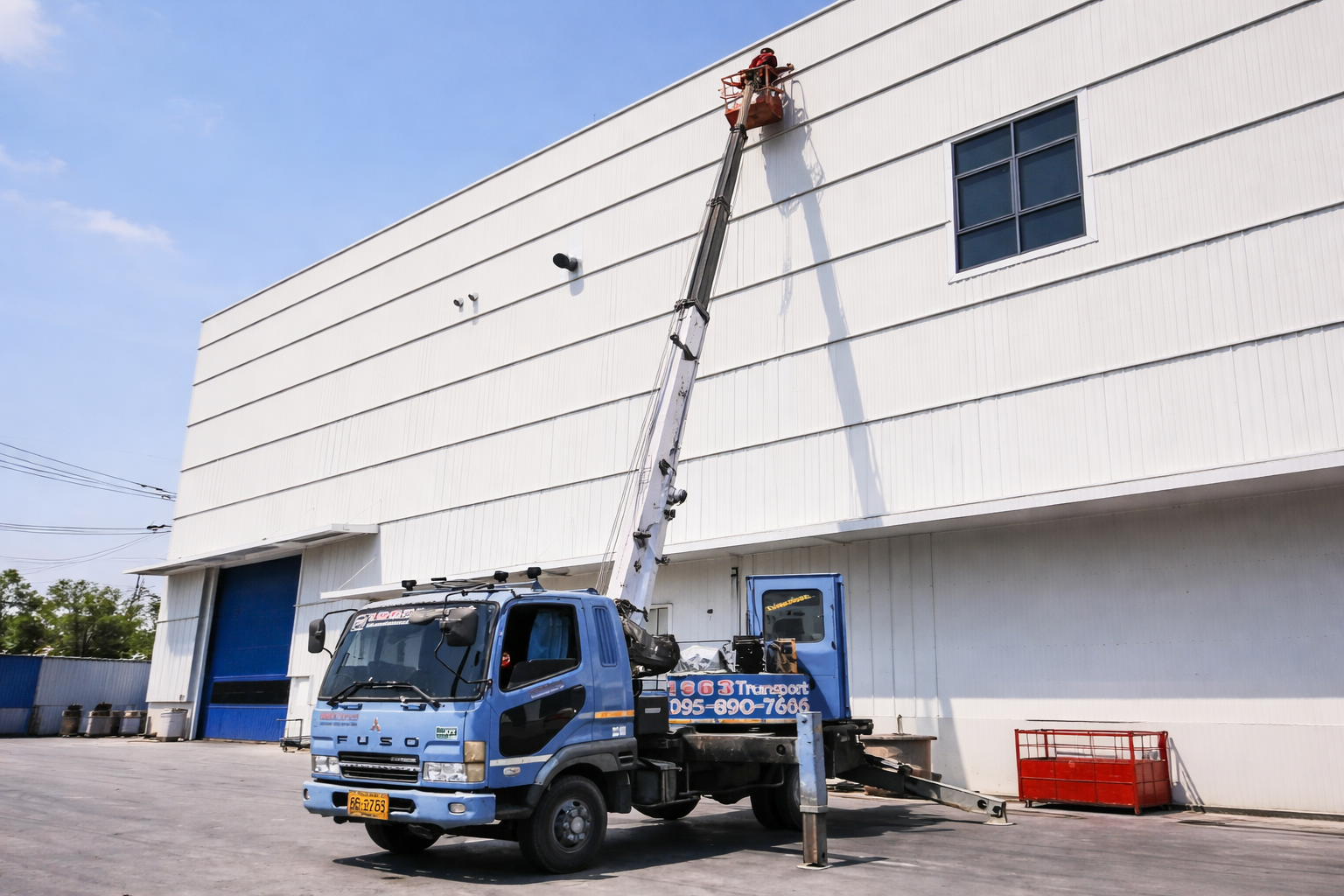 เช่ารถกระเช้าอัมพวา