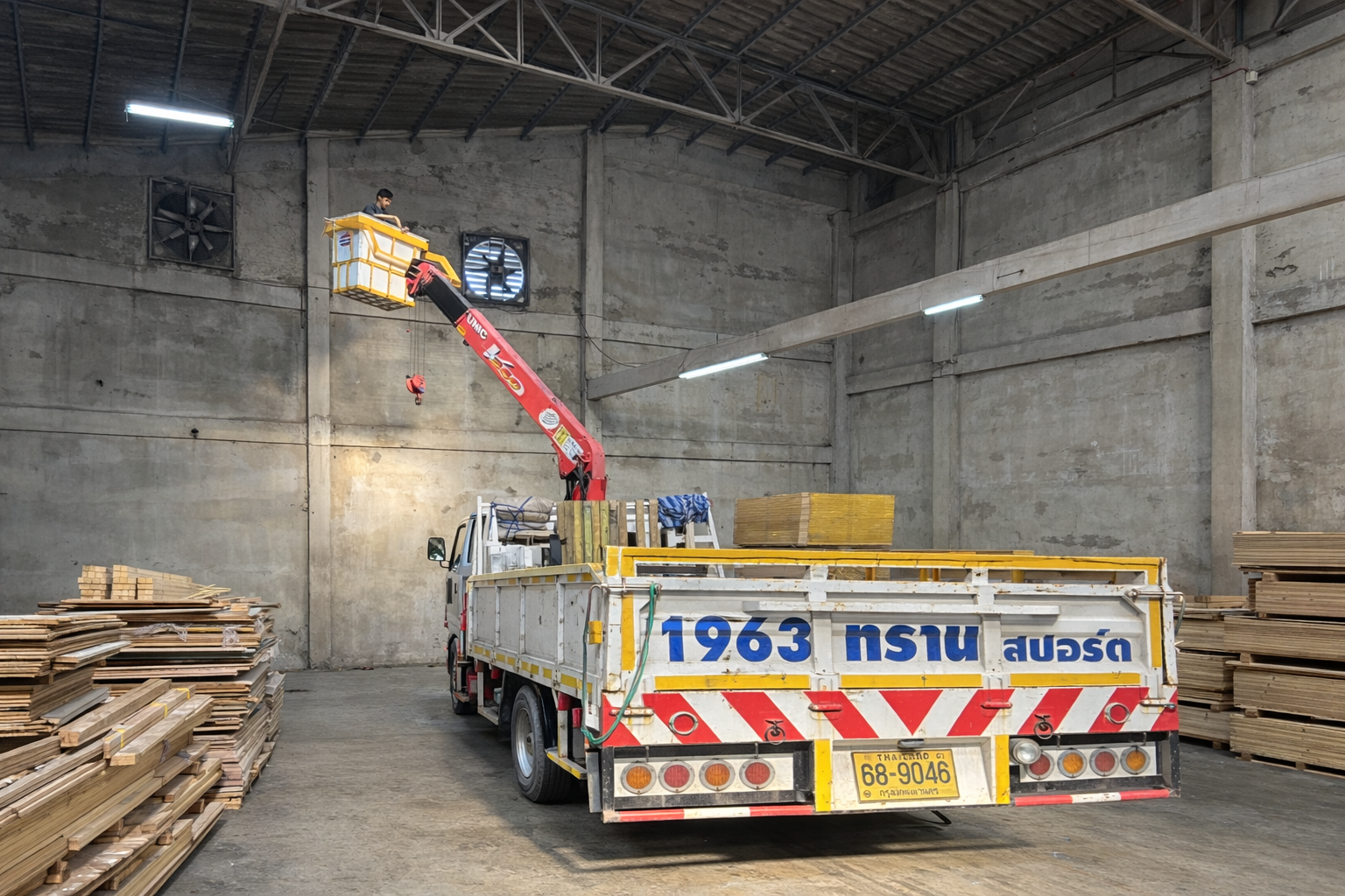 เช่ารถกระเช้าท่าจีน