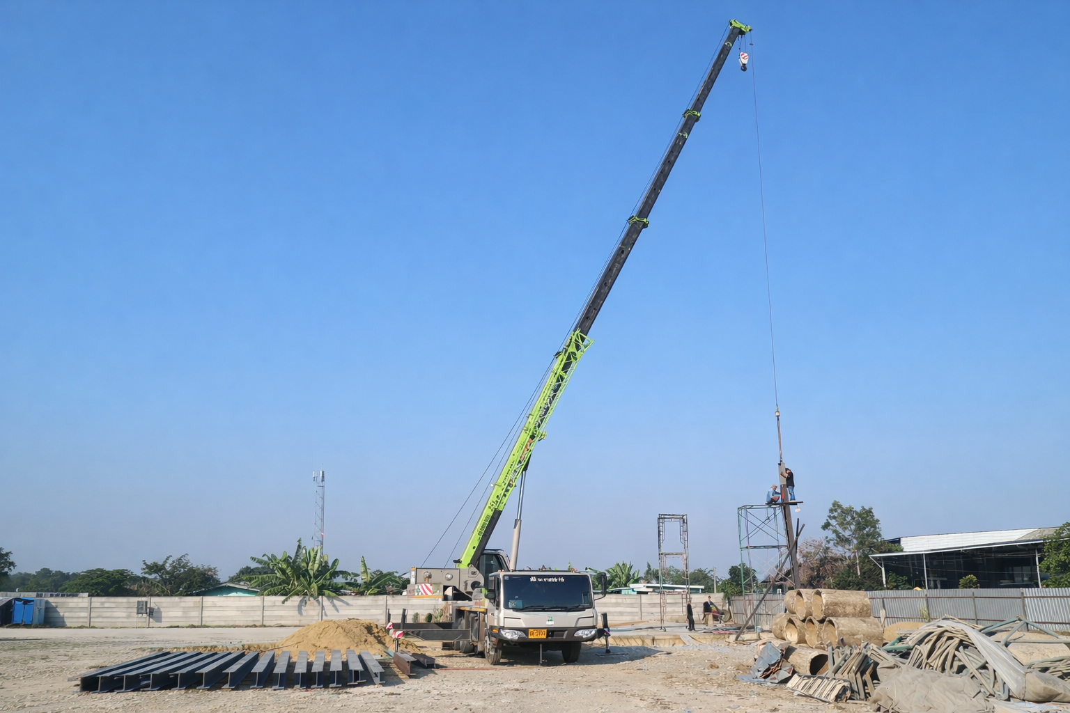 เช่ารถเครนท่าข้าม