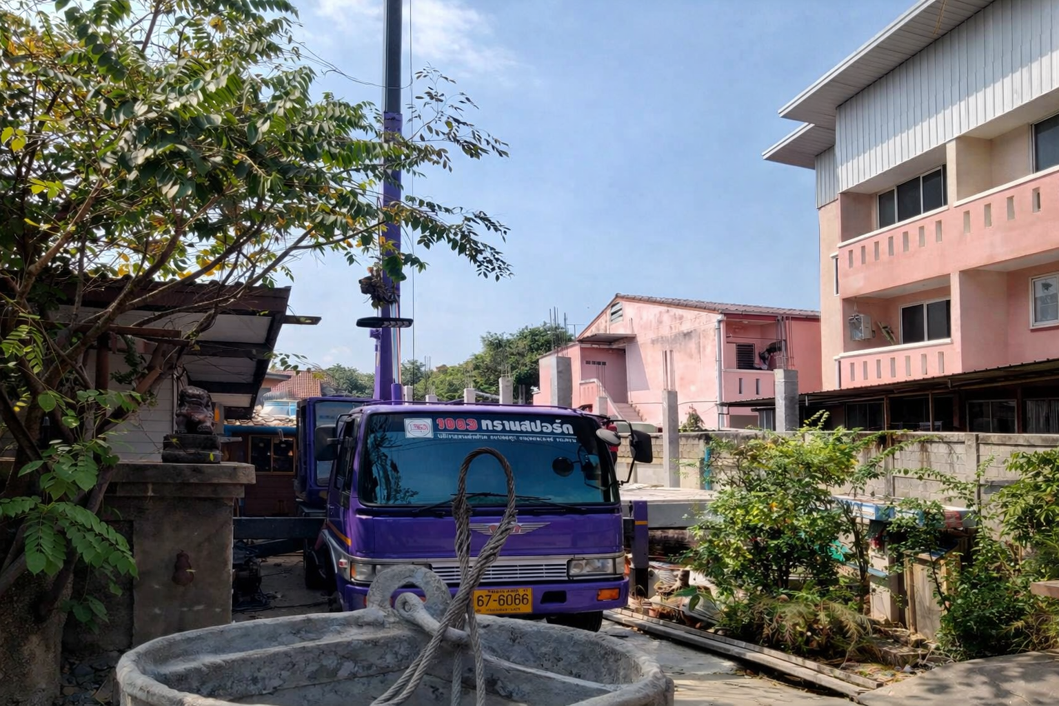 เช่ารถเครนบางหญ้าแพรก