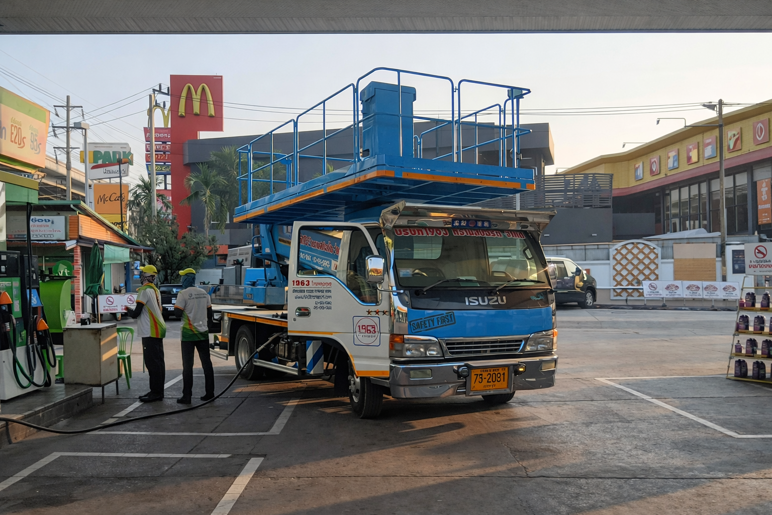 เช่ารถกระเช้าท่าฉลอง