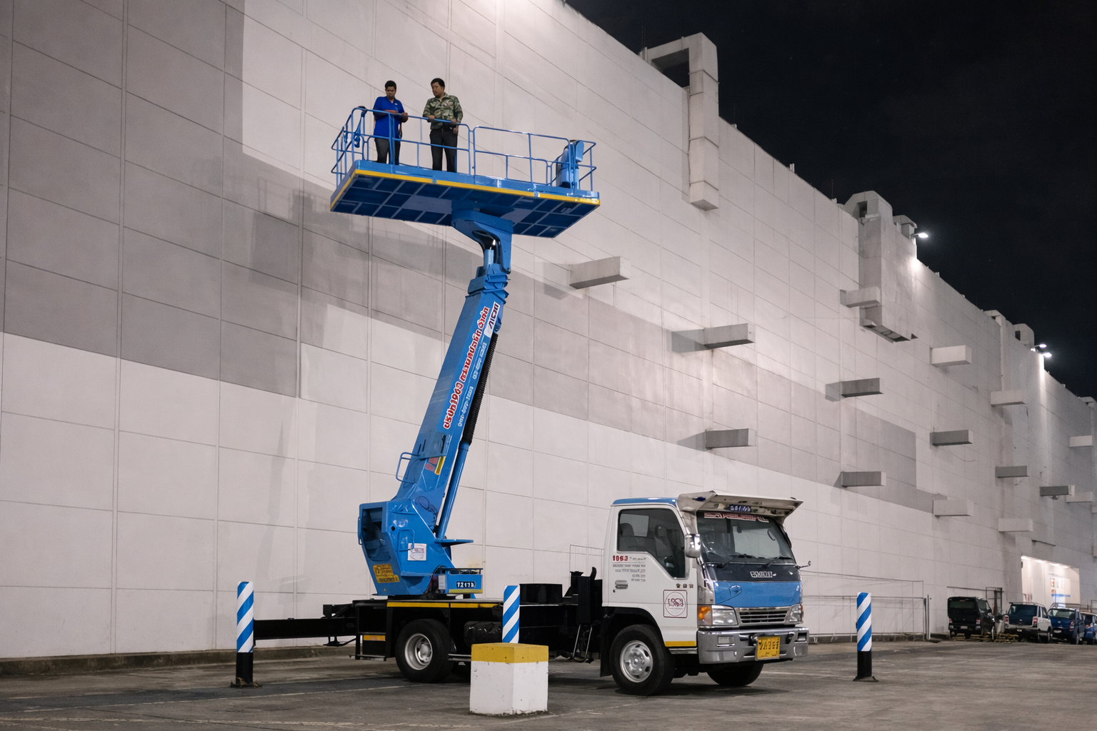 เช่ารถกระเช้าโค้กขาม