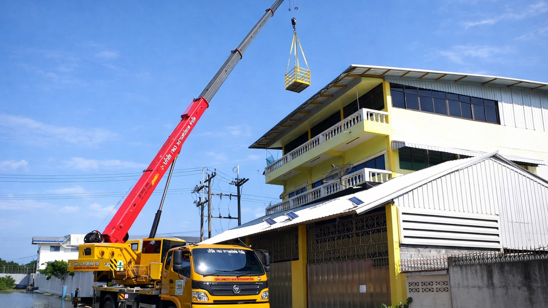 เช่ารถเครนสมุทรสาคร