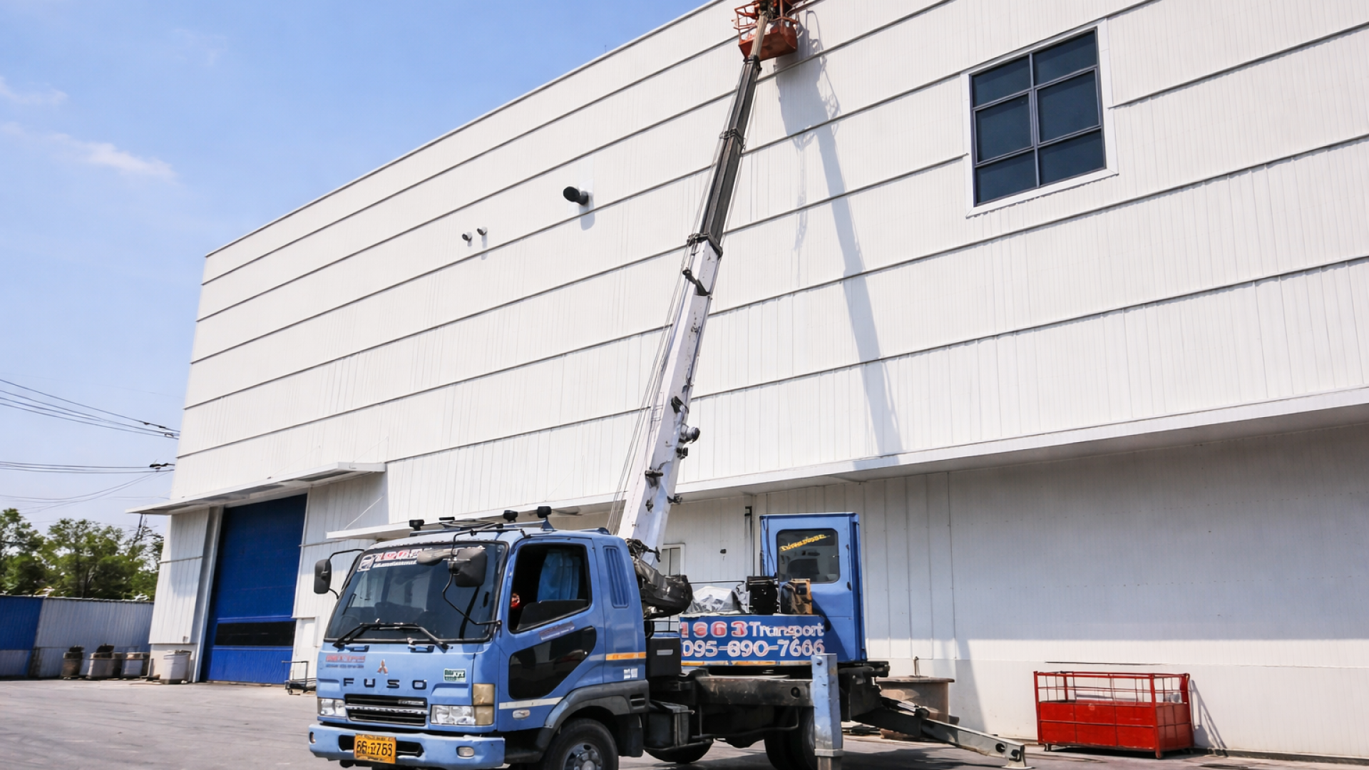 เช่ารถกระเช้าอัมพวา