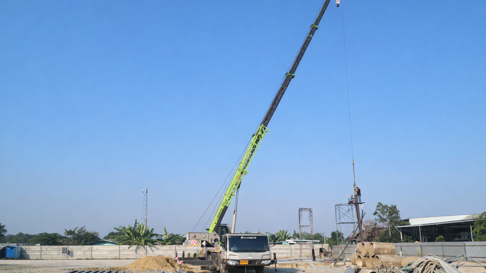 เช่ารถเครนท่าข้าม