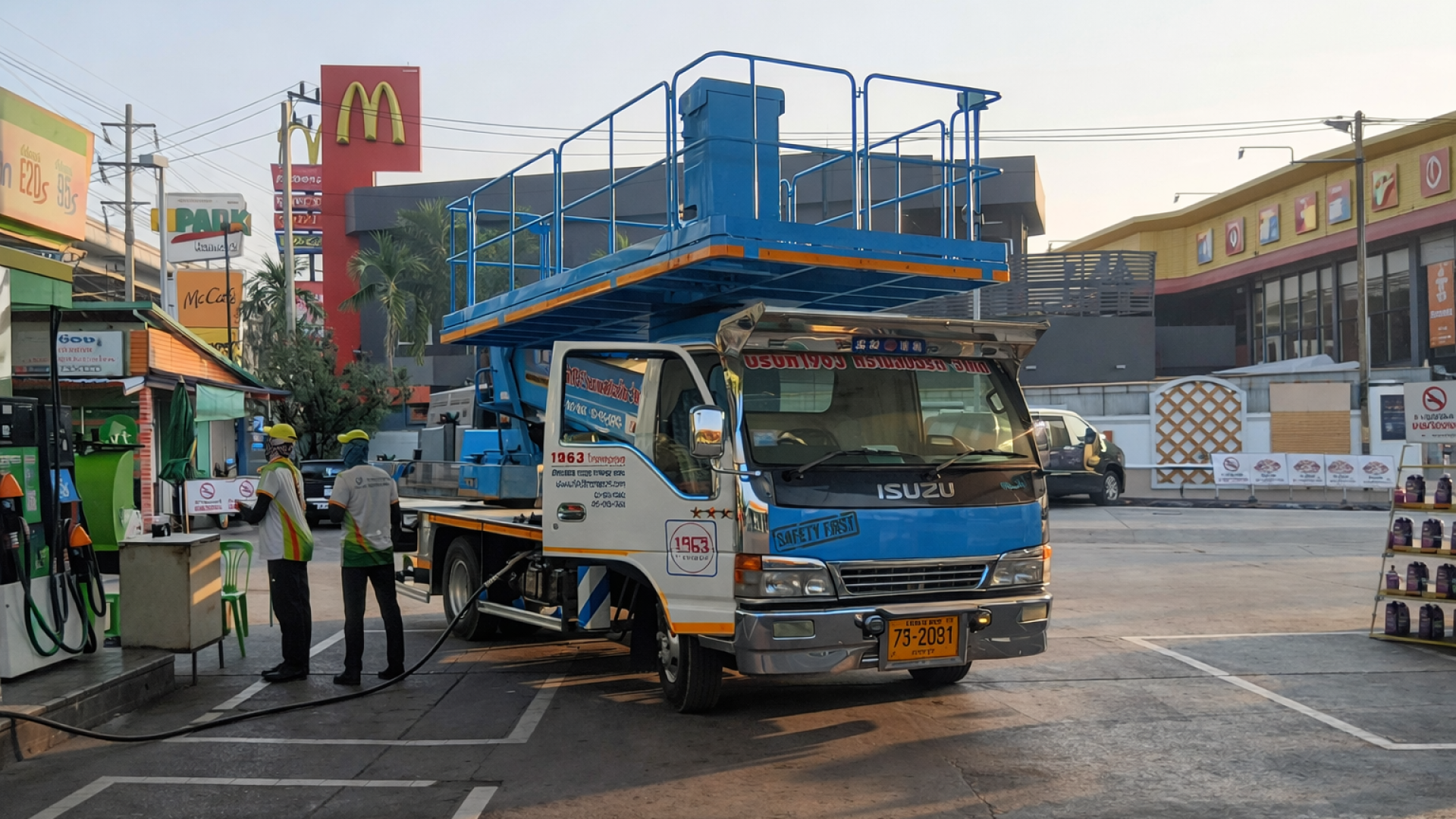 เช่ารถกระเช้าท่าฉลอง